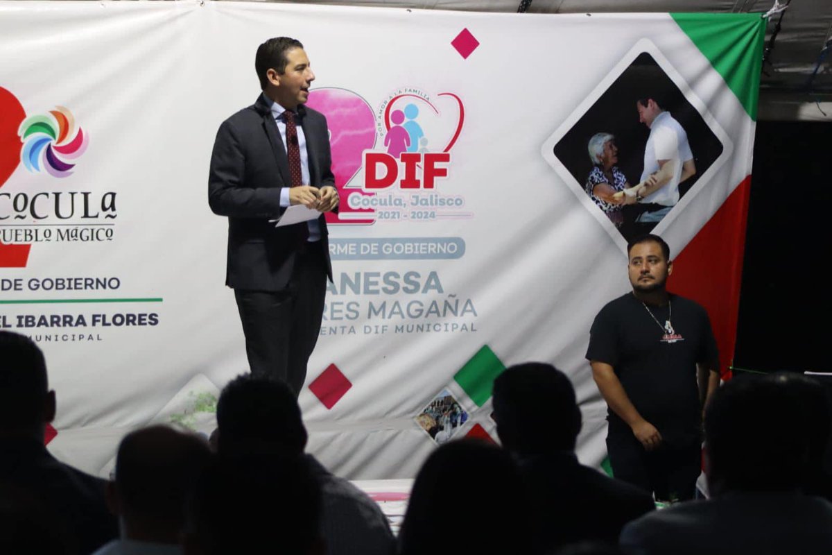Mi reconocimiento al presidente <a href="/MiguelAIF/">Miguel Angel Ibarra Flores</a> y a sus colaboradores del Gobierno de #Cocula por el destacado trabajo presentado durante su 2do. Informe de Gobierno.