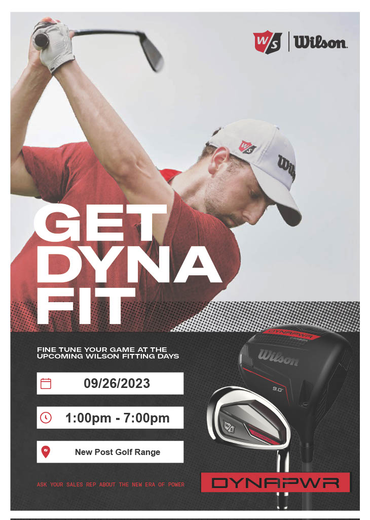 NewPostGolf's tweet photo. Excited to announce 📢 @WilsonGolf #FittingDay in partnership with Fredericksburg Golf Center!
📅Tuesday, Sept 26 2023
🕰1p-7p

FREE event to attend. Find a new set of clubs or just one &amp; get the club personally fitted for you.
.
#fredgolf #fxbg @FXBurgVA @Fxbg2day @b1015fm https://t.co/mZeuxSOD5N