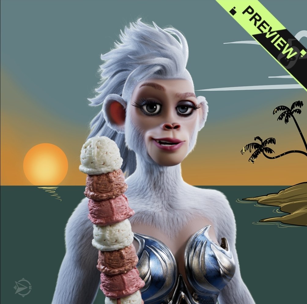 AlphaCrazies's tweet photo. Finally some summertime madness! 😇😁 take some #icecream while your at it

GM!

#ApeTraitOfTheDay 🔥

@TankMan33169
@anthonymongiel3
@Lew_Langer
@cryptosheep_eth
@JL2Tech
@AToD_BAP

#BAP #BAPNation #BullsApesProj https://t.co/m0oQxmBE1i