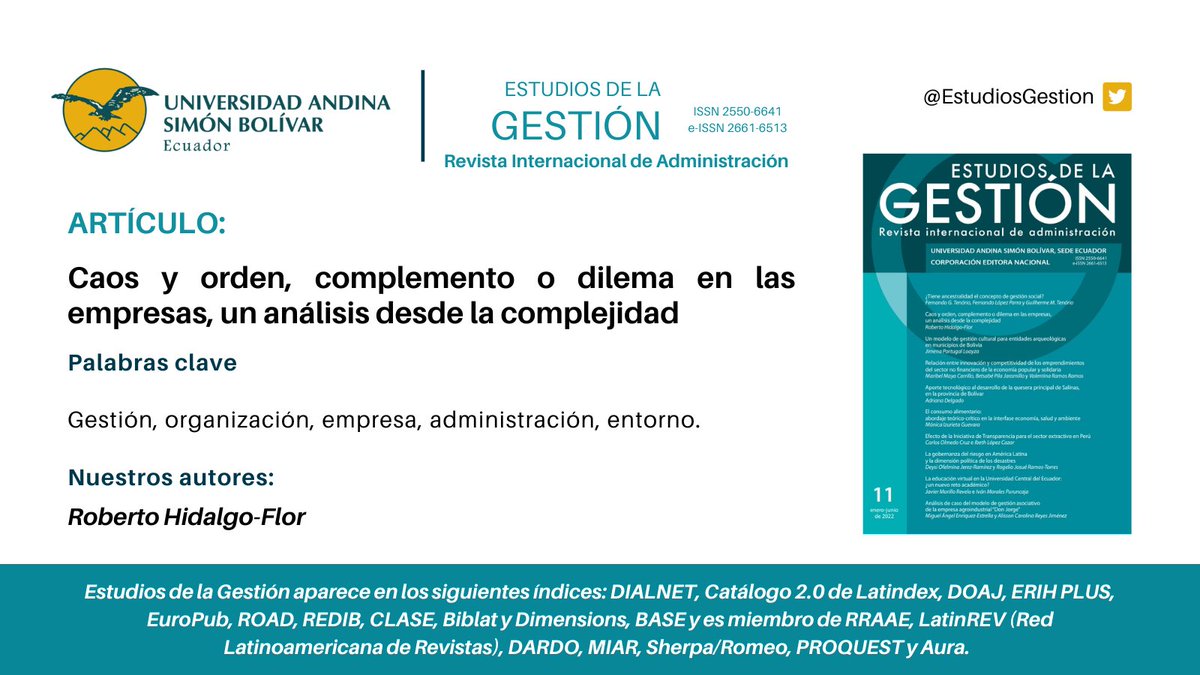 EstudiosGestion's tweet photo. #Recapitulando 📚
Conoce la relación de las empresas con elementos del entorno y de la sociedad de la que forman parte en el siguiente trabajo de investigación. 📈

Artículo completo aquí🔗 https://t.co/y0oqaM25SX

➡️@UNEMIEcuador @uasbecuador @GestionUASB https://t.co/gokflJlyEg