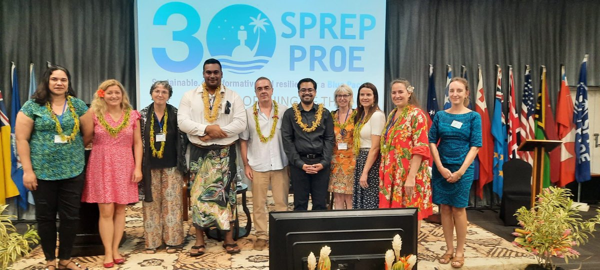 The 🇫🇷 team out in force at the 31st SPREP Representatives' Conference, @SprepChannel  with UNOC3 in prospect, to make its commitment and its strength of proposal heard in the service of #BluePacific. @AFD_France @francediplo_EN