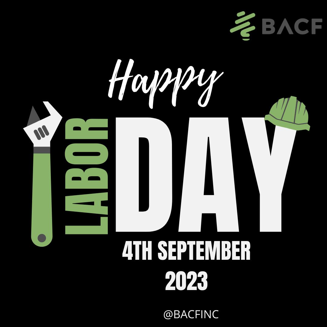 Happy Labor Day from BACF Inc.! 🌟 We salute the dedication of the American workforce. At BACF, we're committed to empowering workplaces through HRIS innovation. Let's build better workplaces together. #LaborDay #HRIS #BACFInc #HumanResources #InnovationInHR 🚀