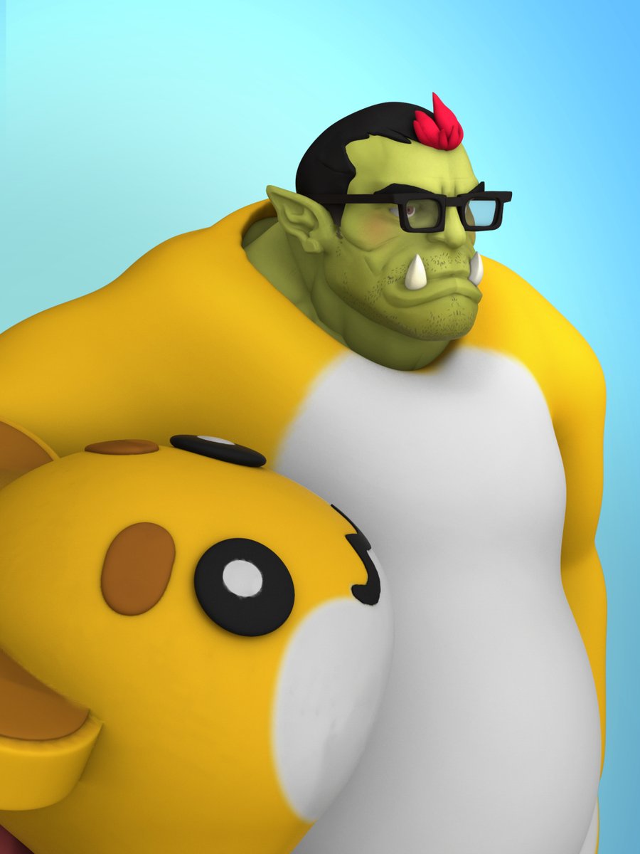 BIGHAM_vt's tweet photo. i need to see randon's hamster fur suit debut #RandonArt https://t.co/8dGNCgl1iY