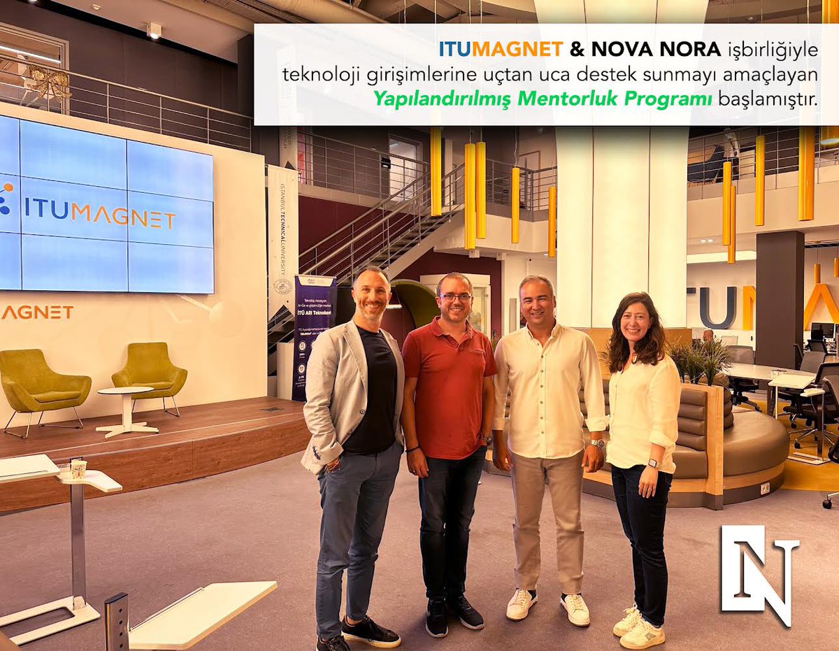 Nova Nora Consulting Group (@novanoragroup) on Twitter photo ✨İŞBİRLİĞİ ✨
<a href="/itumagnet/">ITU Magnet</a> & <a href="/NovaNoraGroup/">Nova Nora Consulting Group</a> işbirliğiyle başlattığımız “Yapılandırılmış Mentorluk Programı” ile Türkiye'nin öncü girişimlerine sağlıklı büyümeleri için uçtan uca uzman desteği sağlıyoruz.
Detaylar için DM ! ✨
#Startup #Girişimcilik #Mentorluk #işbirliği ✨İŞBİRLİĞİ ✨
<a href="/itumagnet/">ITU Magnet</a> & <a href="/NovaNoraGroup/">Nova Nora Consulting Group</a> işbirliğiyle başlattığımız “Yapılandırılmış Mentorluk Programı” ile Türkiye'nin öncü girişimlerine sağlıklı büyümeleri için uçtan uca uzman desteği sağlıyoruz.
Detaylar için DM ! ✨
#Startup #Girişimcilik #Mentorluk #işbirliği