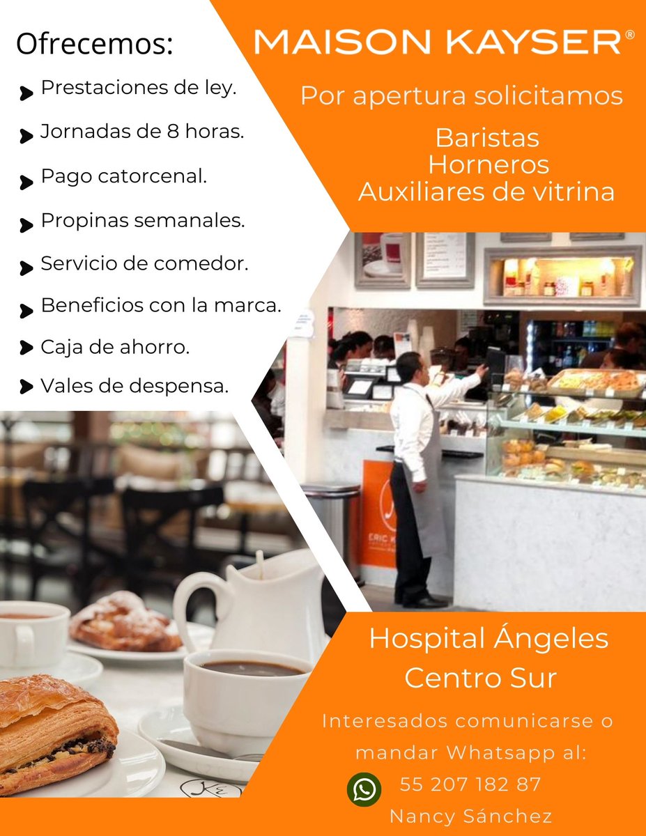 Talento_MK's tweet photo. Por apertura en Querétaro, solicitamos: https://t.co/yELi0jCeyl