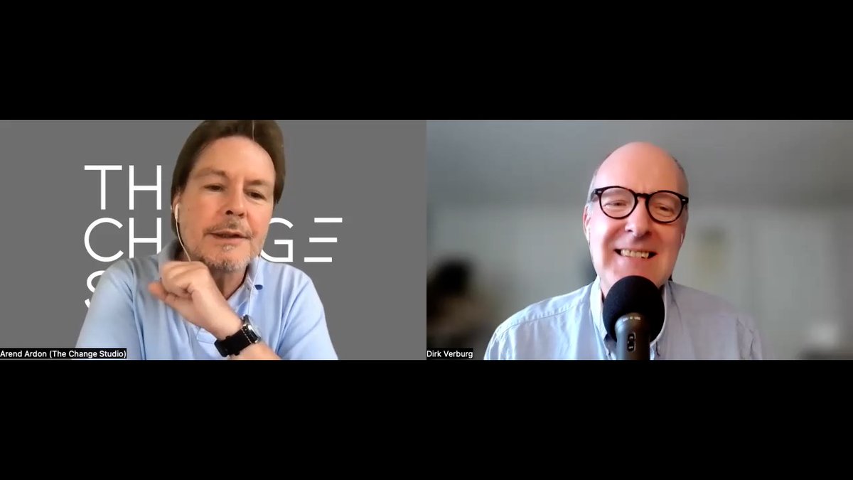 Had a great time recording a new #episode for my #leadership 2.0 #podcast with <a href="/arendardon/">Arend Ardon</a> of the <a href="/ChangeStudioNL/">changestudioNL</a> today! I learned a lot from Arend's fresh and original perspectives on creating deep &amp; sustainable behavioral #change in organizations. #leadership #changemanagement