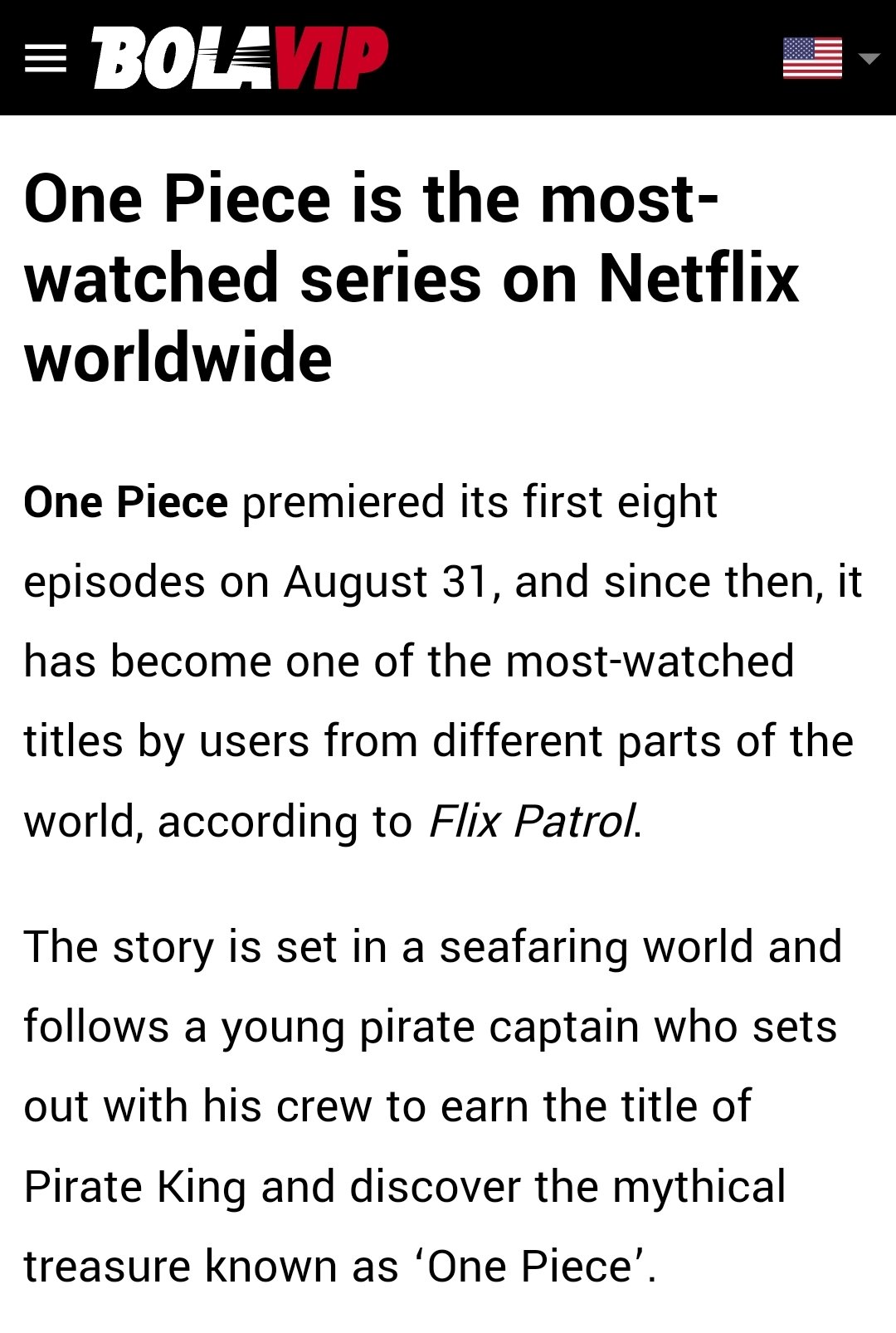 Netflix's Live Action One Piece Show Coming This Year - Game Informer