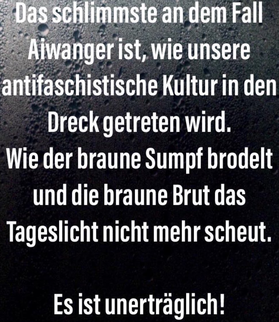 <a href="/an_clauss/">Anna Clauß</a> <a href="/HubertAiwanger/">Hubert Aiwanger</a> #soederundaiwangerout #einmalnaziimmernazi