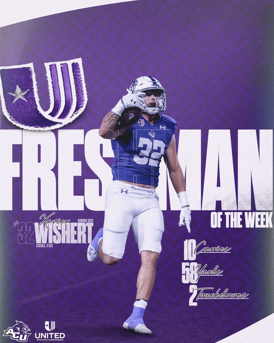 Introducing, your first-ever 𝐔𝐀𝐂 𝐅𝐑𝐄𝐒𝐇𝐌𝐀𝐍 𝐎𝐅 𝐓𝐇𝐄 𝐖𝐄𝐄𝐊, our guy Xavier Wishert!! 😤 

📰: shorturl.at/agINS

#CDT | #GoWildcats