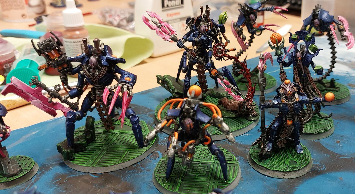 FuturePr1est's tweet photo. Shaping up 😁
#necrons #WarhammerCommunity #BaserimsBlack https://t.co/V7q4Jan94n