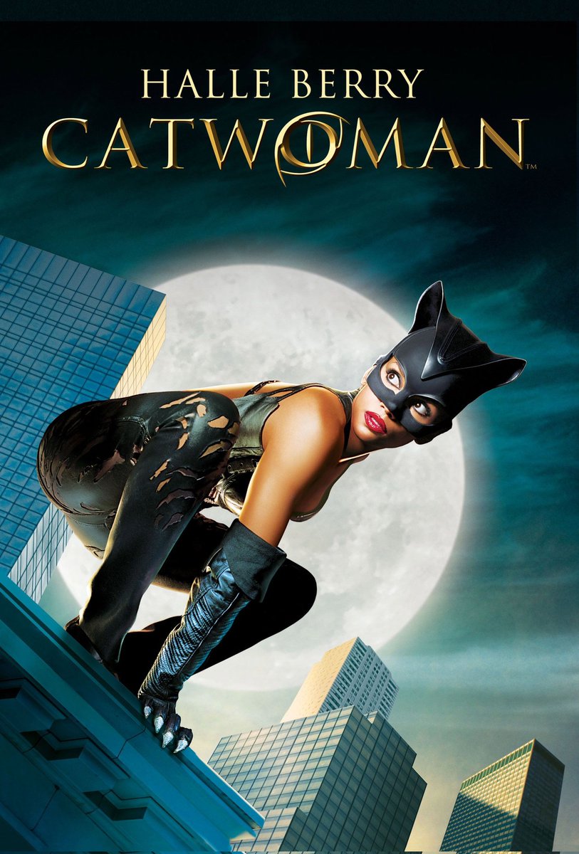 🎫 Catwoman 📅 2004 📽 Pitof #️⃣ #HalleBerry #SharonStone #BenjarminBratt #FrancesConroy #AlexBorstein #MannyPetruzzelli #JamesLloydReynolds #Catwoman #NowWatching #FilmTwitter #MoviePosters