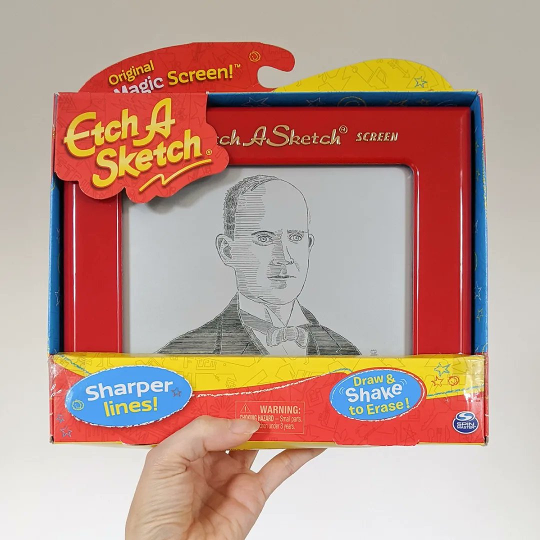 Princess Etch 👑 Etch A Sketch artist tweet media