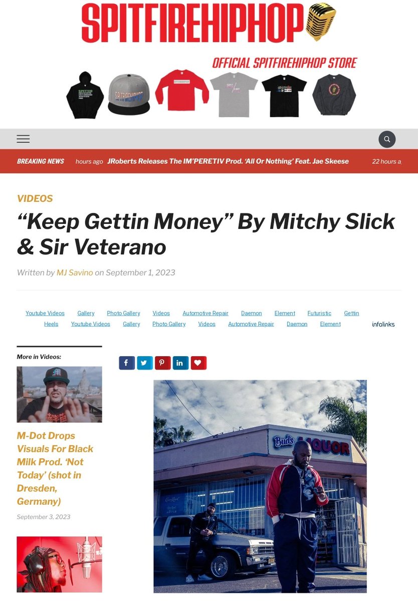 La Xclusive$ (@laxclusives) on Twitter photo Spitfirehiphop.com #Newvideo <a href="/OGMITCHYSLICK/">MITCHY SLICK</a>
X Sir Veterano ' Keep Gettin Money "
spitfirehiphop.com/videos/2023/09… Spitfirehiphop.com #Newvideo <a href="/OGMITCHYSLICK/">MITCHY SLICK</a>
X Sir Veterano ' Keep Gettin Money "
spitfirehiphop.com/videos/2023/09…