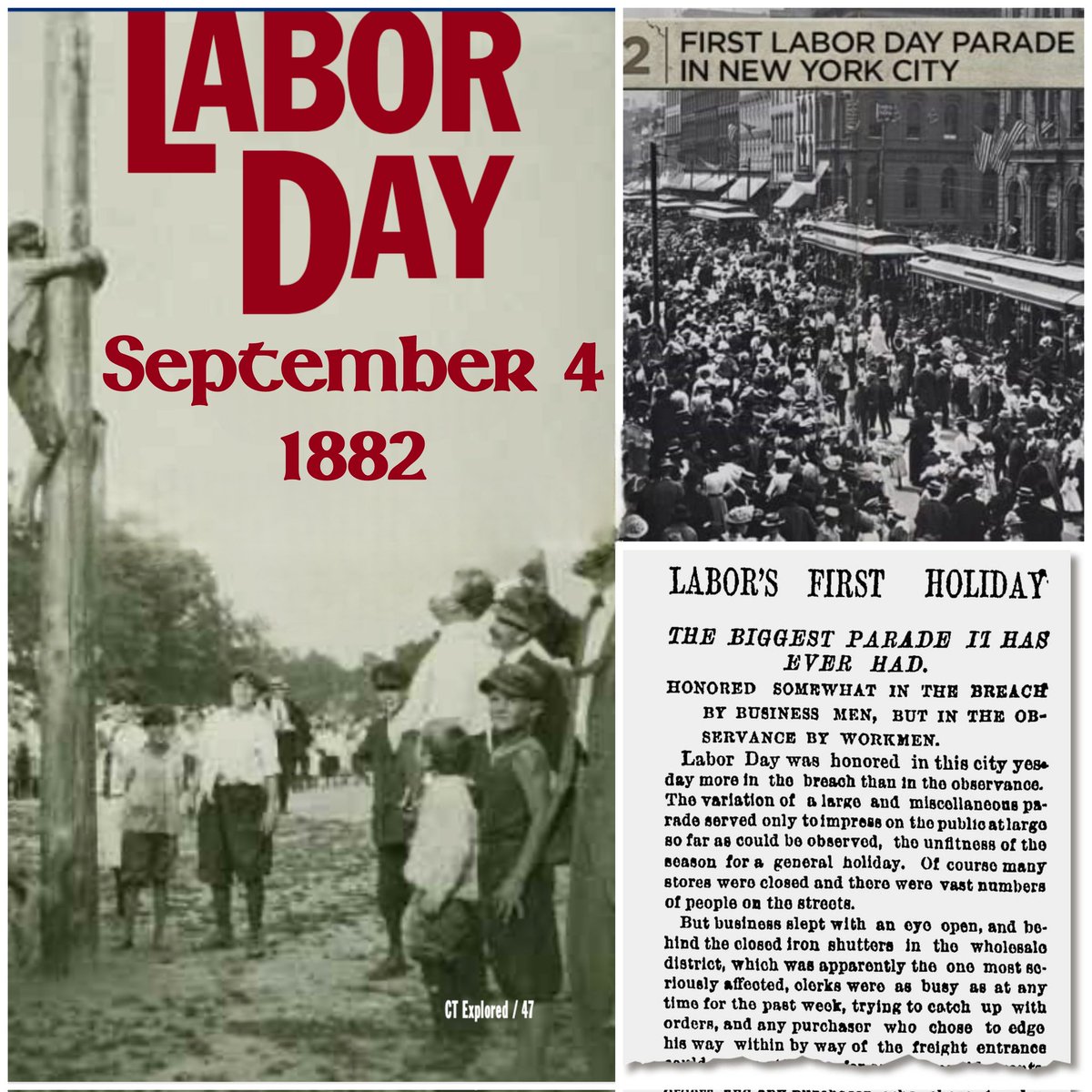 LaborDay honors workers and recognize their contributions to society. President Grover Cleveland made it a national holiday in 1894 during a crisis over federal efforts to end a strike by railroad workers. When the first Labor Day parade stepped off on a September day in 1884,…