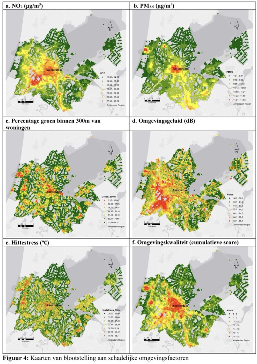 Hoe zijn schadelijke omgevingsfactoren verdeeld over de regio Amsterdam, en hoe hangt dit eigenlijk samen met type huisvesting? 

Nieuw rapport uit, o.a. met @WvGent @CodyHochstenB @WillemBoterman @mendelgiezen