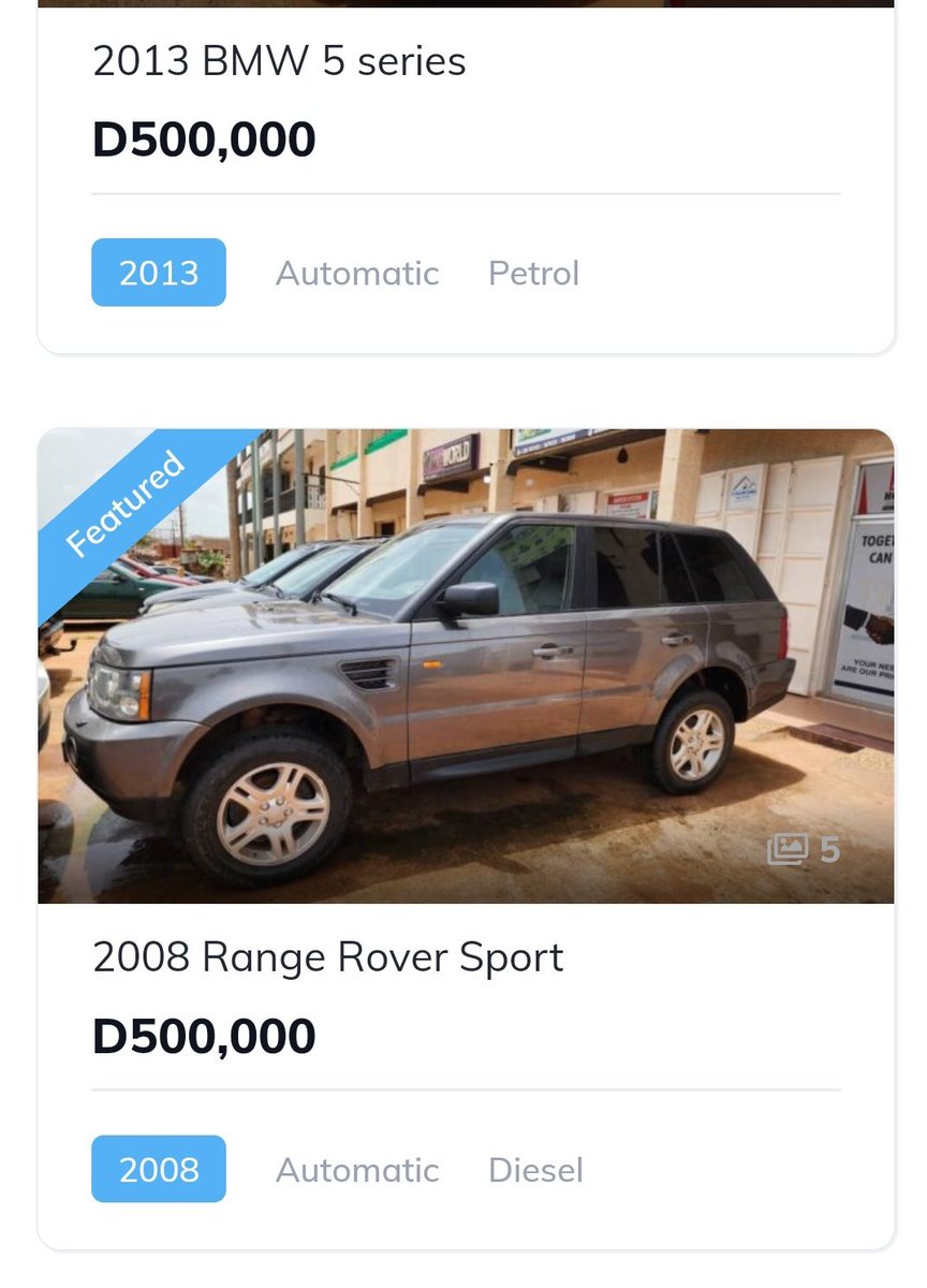 ganodidit's tweet photo. We developed a platform that has the potential to change how people buy and sell cars in The Gambia. https://t.co/IZnKaYP5PV