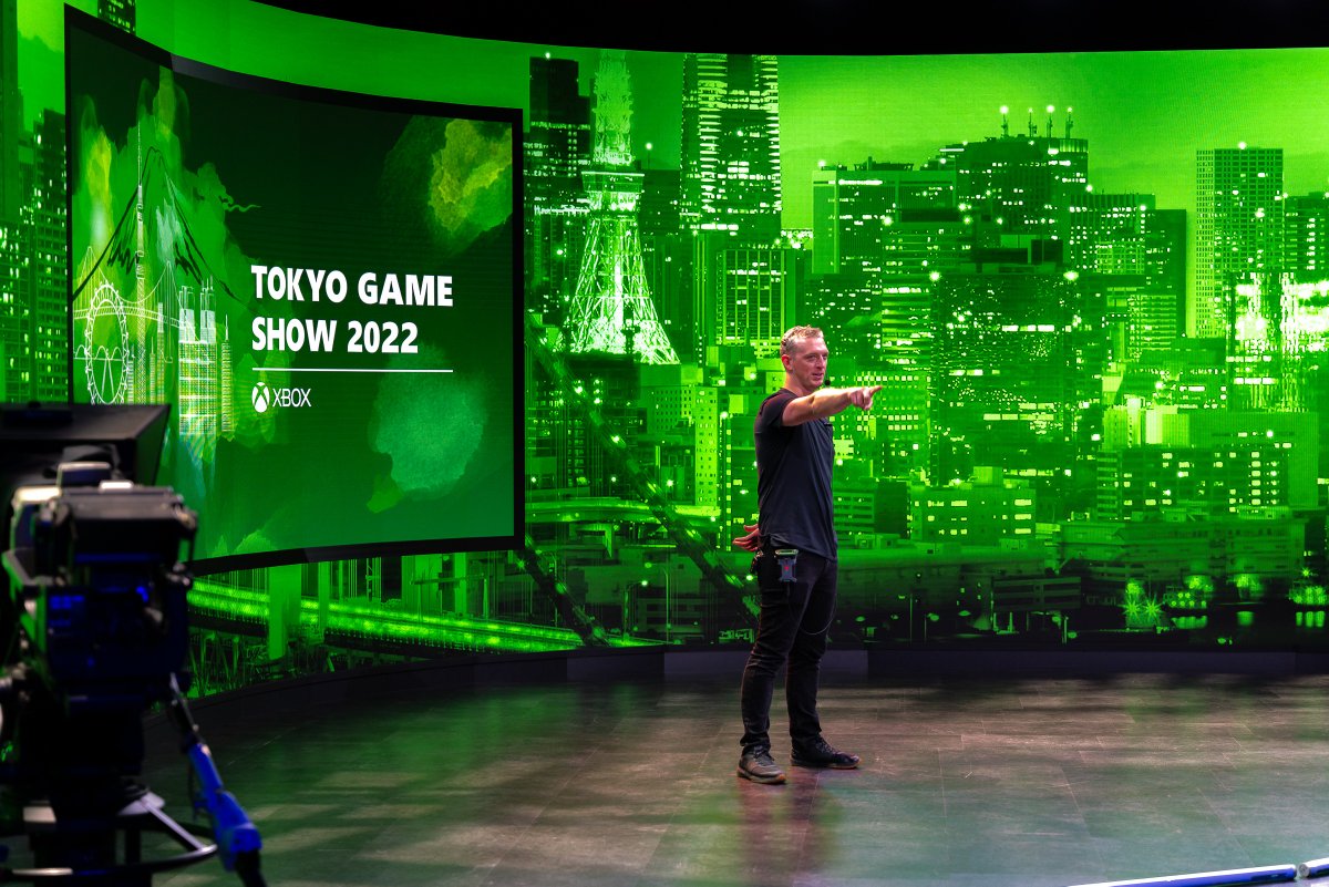 Mighty_Media_'s tweet image. Memories of making  #VirtualSets for #Xbox #TokyoGameShow2022. This year, we're back in the saddle for #TokyoGameshow2023