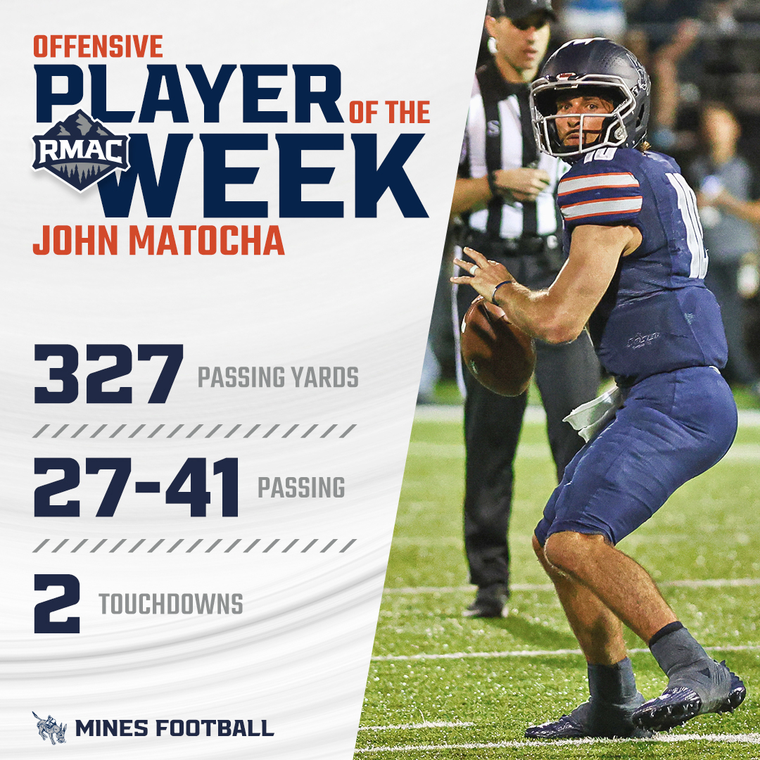 Mines Football tweet media