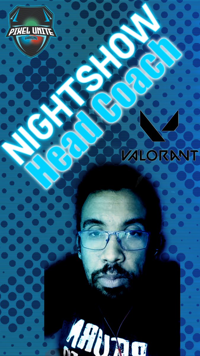 🎮 Presentamos a <a href="/NIGHTSHOWW/">OFFCIAL NIGHTSHOW</a>  nuestro nuevo Head Coach, con experiencia en equipos de #eSports  ¡Prepárense para una temporada llena de estrategia y éxito en los esSorts! #HeadCoach #VALORANT   <a href="/PUGoficial/">Pixel Unite</a>
