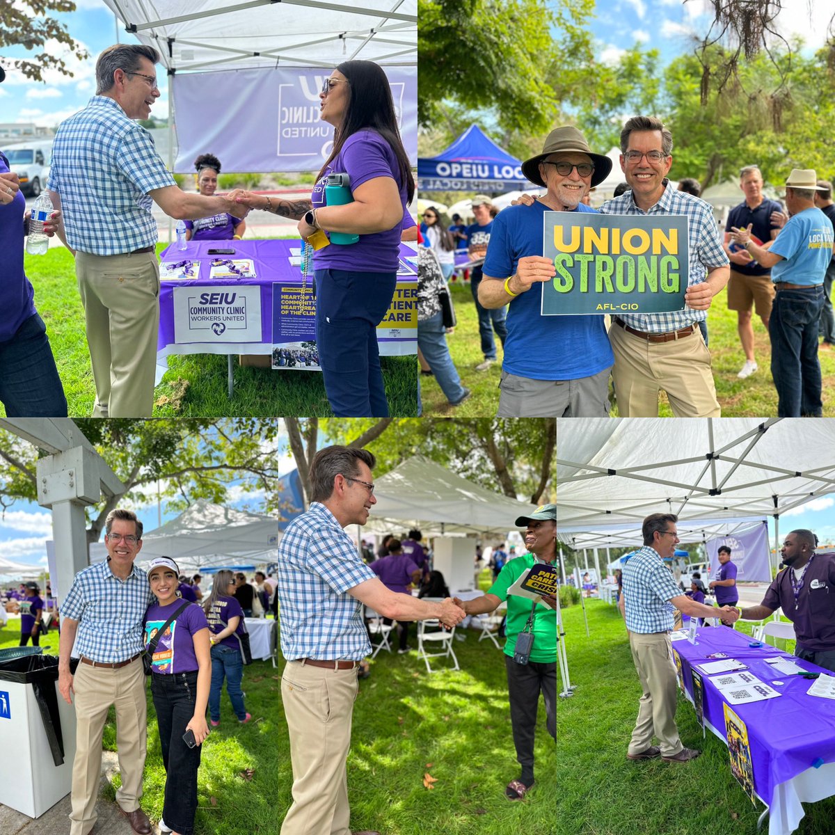 Today, I was proud to join workers in solidarity, demanding fair wages, safe conditions, and empowering workers' rights. I'll keep fighting to ensure every worker has a voice. Join us in honoring those who make our community thrive! #LaborDay #UnionStrong #TodayAndEveryday