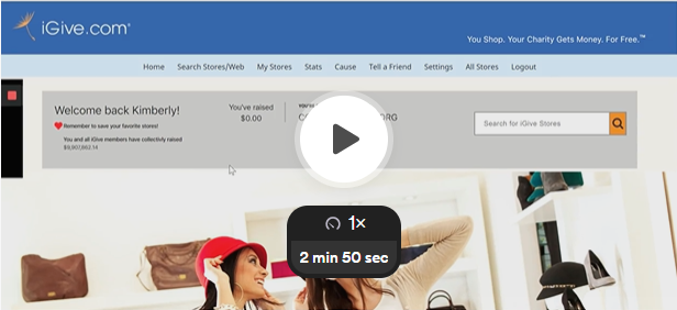 Here's a quick #howto video showing how easy it is to make shopping for your #charity more valuable. Join ow.ly/3AaK50MQHFS today and every online purchase you make could mean a #donation for your favorite charity. ow.ly/QAkS50MQHFU
#iGiveDoYou? #iShopiGive