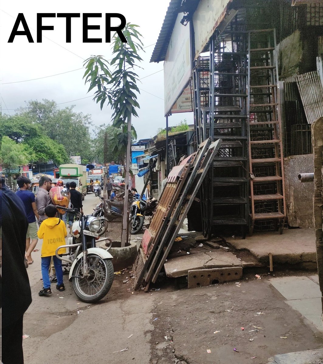 SumitBalsaraf's tweet photo. Smart People know how to Enchroched public property &amp; Officers &amp; Politicians knows how tole fake a sleep#WakeUp #mybmc @mybmc @mybmcRoads @mybmcWardL @BJP4MCGM @CMOMaharashtra @IqbalSinghChah2 @poonam_mahajan @Mi_DilipLande @BJP4Mumbai @ChandivaliCCWA https://t.co/NHeB8efrK8