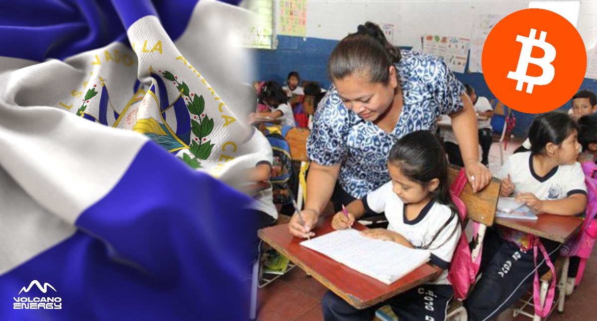 JUST IN: 🇸🇻 El Salvador will implement #Bitcoin education into every public school in 2024!