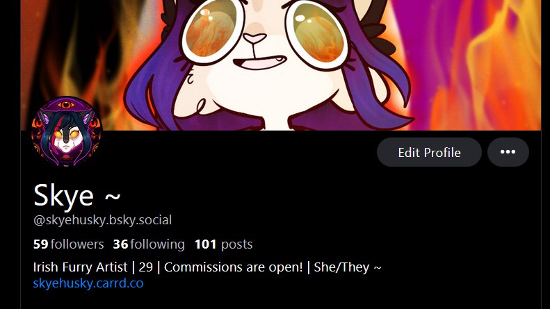 Reminder that im doing a ! FREE ART RAFFLE !   on my b{SKYE} >:3c 

 Going until the end of the month! ~