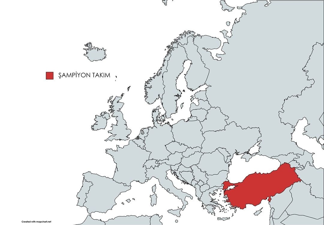 2023 Avrupa Şampiyonu olan kadın voleybol takımları.