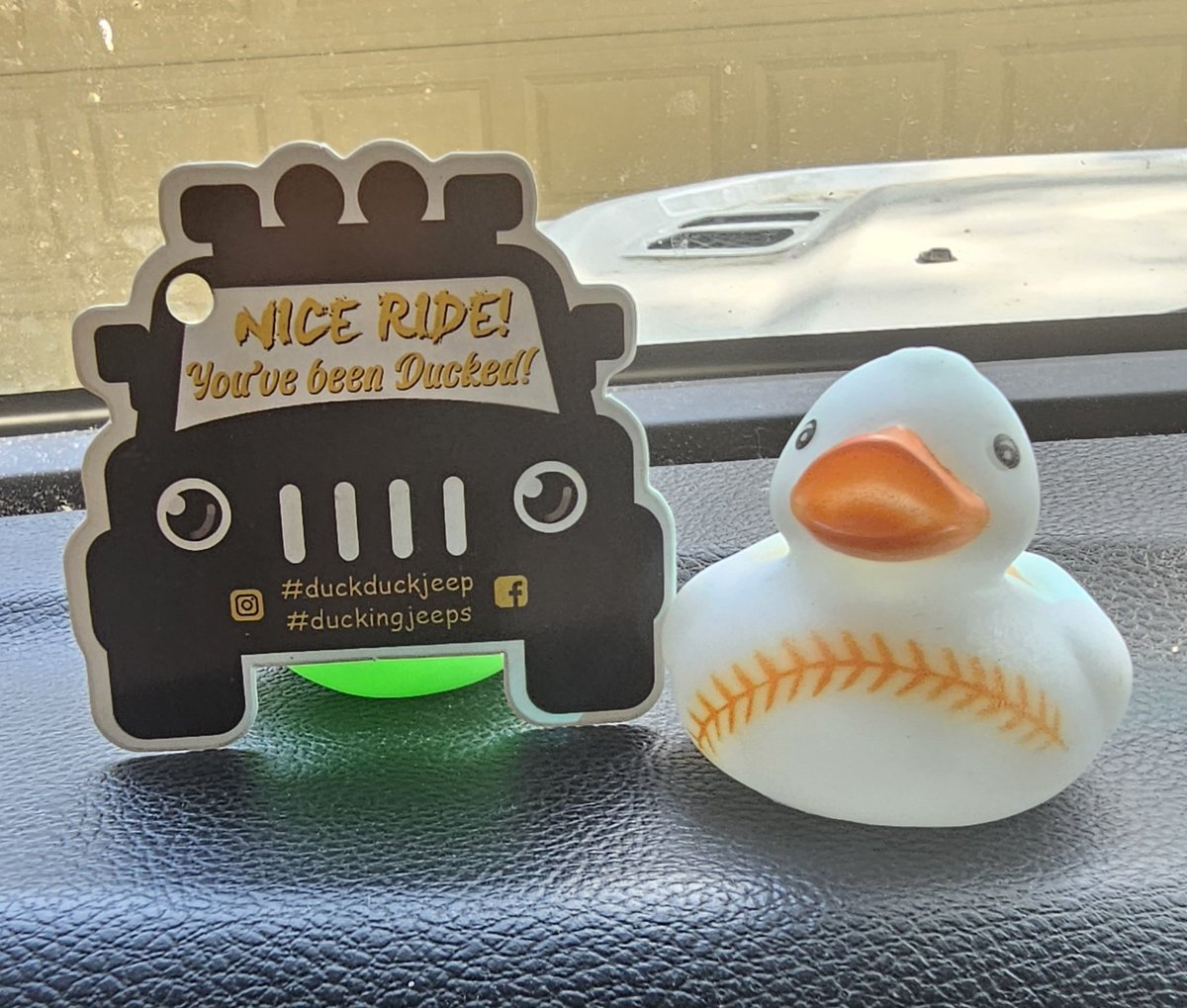 Ducked! 🐤😁 #duckduckjeep #duckingjeeps #jeeplife