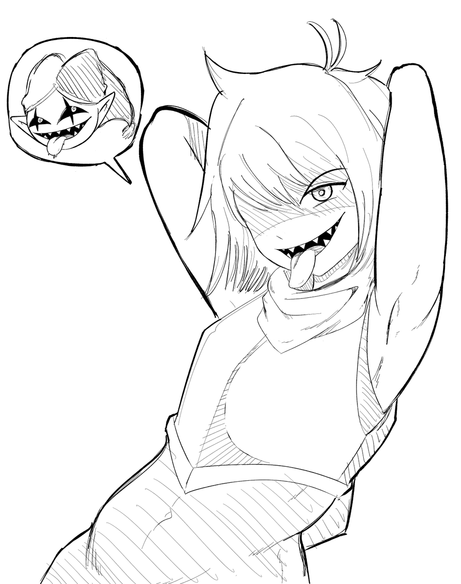DoomTsu's tweet photo. #DELTARUNE #kris #jevil https://t.co/wSh3iP5JpX