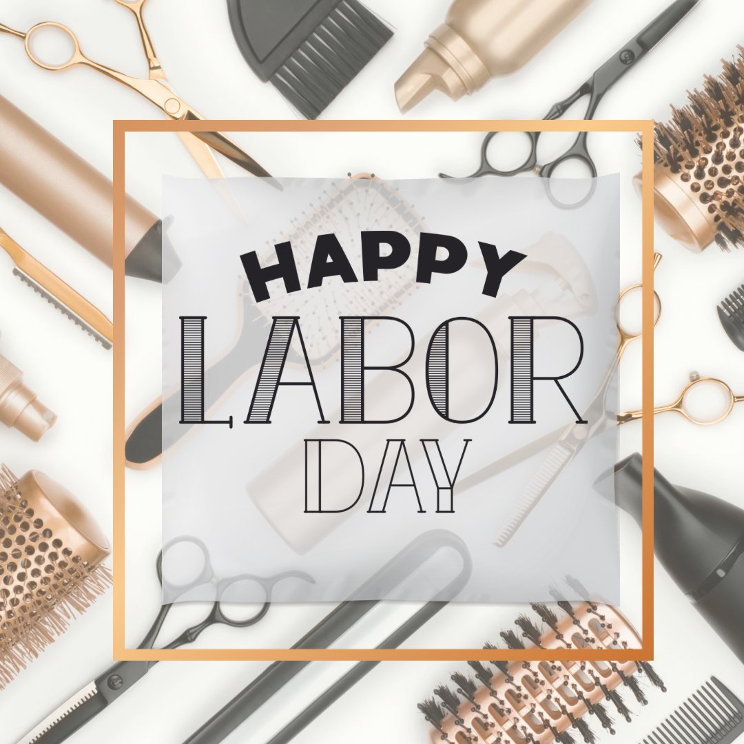 Happy #LaborDay! Let's take some time to appreciate all those who have worked hard to make our lives better.
.
.
.
.
#specialfxsalonsanjose #specialfxsalonanddayspa #sanjosesalon #saloncentric #saloncentriclosgatos #behindthechair #summitsalon #summitsalonsanjose #sanjosehighends