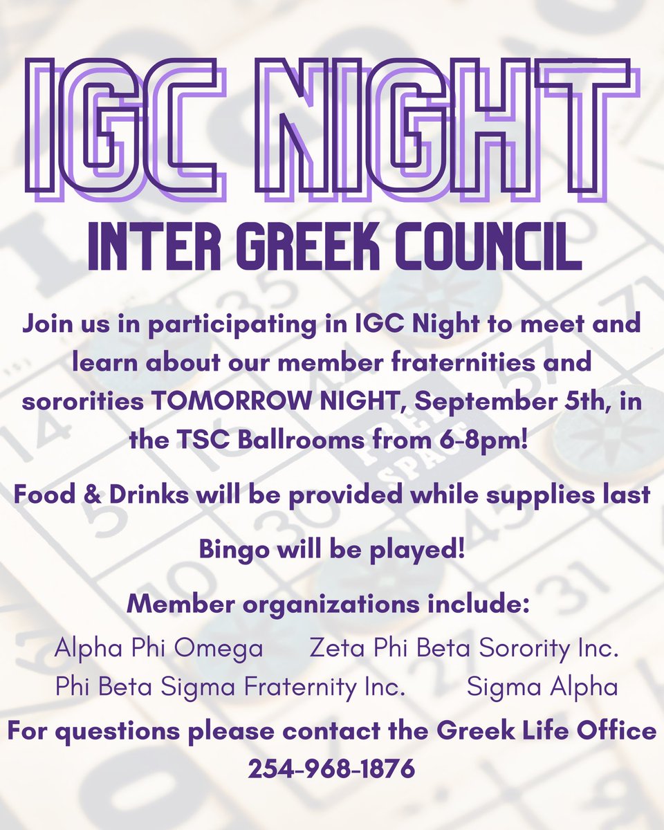 LathesTowns's tweet photo. Find you sense of belonging @TarletonState @tarletonstudent Tuesday - Septmeber 5 - 6-8PM located in the Thompson Student Ballrooms #Food #Games #TarletonConnection @TSUConnectionVP @TarletonVPSES @SigmasTarleton @TarletonZetas https://t.co/71rUCKcJPF