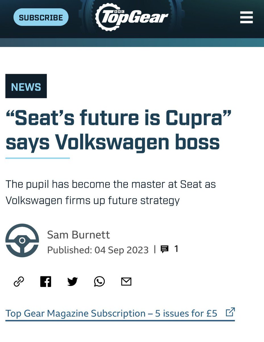 JFCalero's tweet photo. EL FUTURO DE SEAT y MATAR AL MENSAJERO
(AMPLIACIÓN)

Hoy ha sido un día complicado en Munich. Y también, no lo voy a ocultar, triste para mi. Por la mañana, el CEO de Volkswagen, cuyo poder y jerarquía está por encima de la de cualquier empleado de SEAT, incluido su CEO Wayne Griffiths, ha dicho textualmente que "el futuro de SEAT es CUPRA" (ver pantallazos de la prensa inglesa del motor más leída). 

Luego en su rueda de prensa y en petit comite los directivos de SEAT allí presentes han desmentido que esa frase supusiera "el fin de SEAT".

En corrillos con periodistas, incluso, alguna persona de la marca SEAT y CUPRA me ha puesto literalmente como ejemplo de mal periodismo, por no contrastar las fuentes antes de publicar (lo siento, mis ojos y oídos llegan muy lejos).

Y aquí es donde yo quiero llegar y centrarme. 

Ante la disparidad de mensajes, uno como periodista tiene que decidir qué fuente le parece más valiosa. Cuando yo he publicado aquí mi post, en SEAT AÚN NO HABÍAN HABLADO, pero es que aun y hablando, las declaraciones de Schafer son más valiosas por su posición jerárquica que las de SEAT SA, que se ha limitado a mantener el relato de los últimos meses sin cambiar un punto y una coma.

La novedad estaba en el mensaje de VW. No en el de SEAT.

Es mucho más fácil, desde luego, matar al mensajero, que reconocer que por enésima vez en el grupo VW son incapaces de mantener un mensaje coherente y unívoco con el futuro de la marca SEAT con el que SEAT SA transmite a los medios en España. 

Gracias a la brillante gestión del tema, la noticia ha sido trending topic en X hoy, y ha aparecido en miles de medios de comunicación, también los internacionales, que por cierto son los que han disparado la noticia primero, y no los españoles, como alguno está erróneamente acusando, atacando al eslabón más débil.

Tengo un gran aprecio a la gente que trabaja en comunicación en SEAT y una relación excelente, al menos hasta hoy. Tienen un trabajo bien complicado con este asunto, que además les va a tocar lidiar por años. Considero que son de los mejores profesionales que hay en el gremio de los dptos. de comunicación. Pero cada uno tiene que hacer su trabajo. 

Me duele especialmente lo de hoy, por injusto. El verdadero problema lo tienen en su casa, y no lo que cuenta Calero. 

Lo más sorprendente de todo esto es que realmente lo único noticioso del día es lo que ha dicho el capo de VW. El resto no es noticia. Ni Griffiths ni nadie ha dicho nada nuevo. El resto y las rectificaciones sólo confirman lo que ya sabemos. Las piruetas verbales de la marca para capear lo que todo sabemos son las mismas. La hoja de ruta es la misma. La gama de la marca y su apagado controlado es el mismo. 

El buen periodista se irá a la cama hoy quedándose con el relato de VW como lo más valioso del día. 
Al menos esa es mi opinión, y cierre del tema. 

Dicho lo cual, si alguien relee mi post, verá que yo no he contado que la marca SEAT desaparece como tal, si no que desaparece como fabricante de automóviles (a gran escala) y que se convertirá en una empresa de servicios de micromovilidad, y quizá de coches eléctricos al estilo Smart o inferior. Incluso cabe la posibilidad de que siga algo más haciendo coches térmicos, pero para mercados no europeos donde la normativa de emisiones.

Este es el relato oficial, y todos lo hemos aceptado e interiorizado. Pero en los detalles está el demonio: ¿Cuántos años? ¿Qué productos? ¿Cual es el resultado y la relevancia final de la metamorfosis?

Comunicar años de antelación que una marca va a desaparecer sería un suicidio comercial y una estupidez supina. Nadie en SEAT puede hacer eso. Tiene que controlar el relato, tiene que hacer la transición, tiene que dar una salida a la marca para que se note lo mínimo posible el cambio y siga dando todos los beneficios posibles, como los que ahora mismo da reconvertida a marca "low cost". 

Lo único que ha cambiado hoy es que muchas más personas se han enterado de este plan, pero se han enterado mal, porque otra vez en Alemania lo han contado mal (según SEAT SA lo hemos entendido mal los mensajeros).

Aclarado todo esto, me declaro verdaderamente cansado de este tema. Este asunto se ha convertido en un juego de piruetas verbales y de relatos políticos verdaderamente cansino. Lo principal está contado ya, de sobras, pero es muy fácil doblegar los relatos con más palabras y mensajes que no tienen en cuenta espacios temporales ni relevancias de marcas y que juegan con una milimetrada ambiguedad. 

Es muy difícil luchar contra gigantes uno solito, todo el tiempo. No hay mejor bálsamo que el tiempo, que será el que nos cuente las cosas y dejará todo en su sitio, para bien o para mal, e incluso quizá las cosas cambien, quién sabe, cambian cada año, cada mes, cada día... o no. Para algunos la marca Bultaco tampoco ha desaparecido, porque ahora vende chapas y camisetas.

****
Nota: escrito en un teclado sin diéresis.