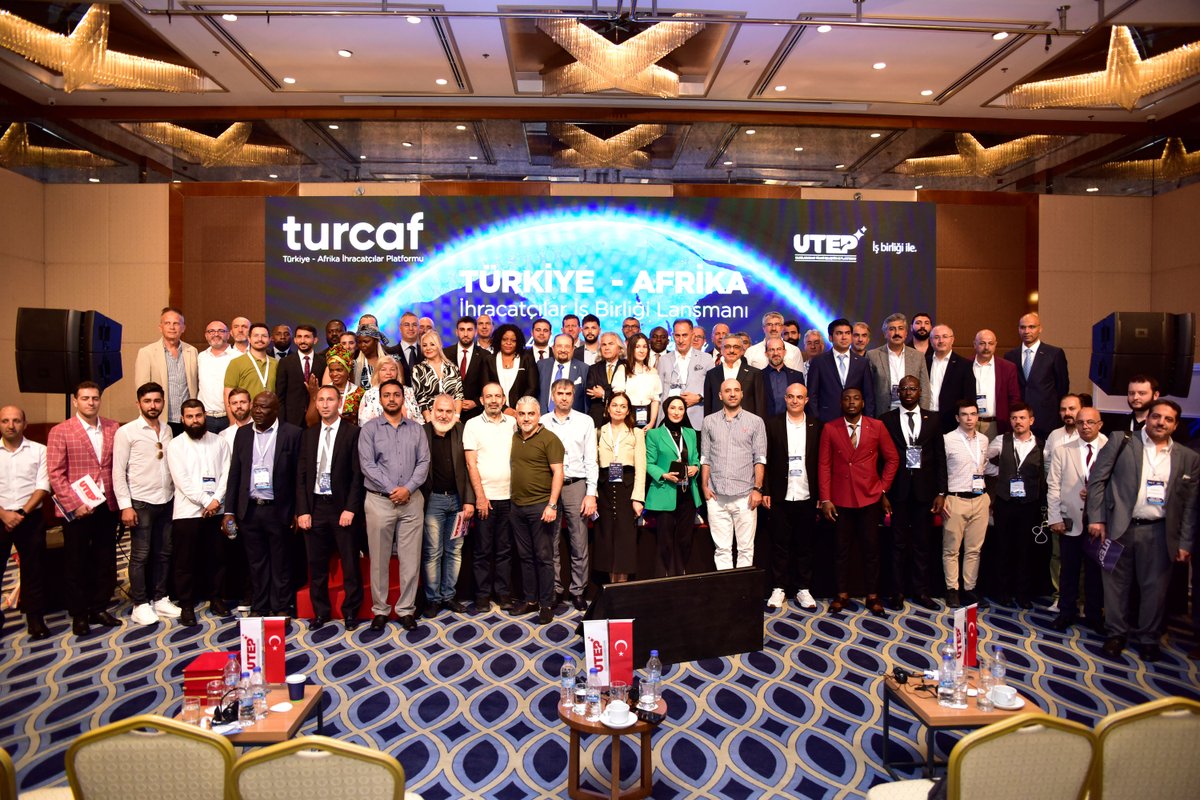 600 ün üzerinde iş adamı ve iş kadının katılımıyla UTEP – TURCAF iş bilirliği ile #Türkiye - #Afrika İhracatçılar İş Birliği Lansman Programı’nı gerçekleştirdik.
#İhracat yapmak, ürünlerini dış pazarlara ulaştırmak isteyen tüm üretici firmalarımızı UTEP'e bekliyoruz  bekliyoruz.
