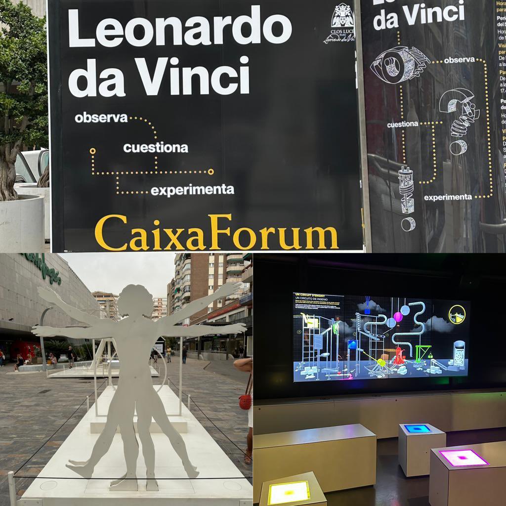 Del 5/09 al 3/10 ven a disfrutar de las curiosidades, experiencias y análisis tal y cómo lo pensaba este personaje tan transcendental de la historia de la humanidad, Leonardo da Vinci. <a href="/FundlaCaixa/">Fundación ”la Caixa”</a> <a href="/AytoMurcia/">Ayuntamiento de Murcia</a>  #exposicionesitinerantes #ciencia #cultura #exposiciónenlacalle