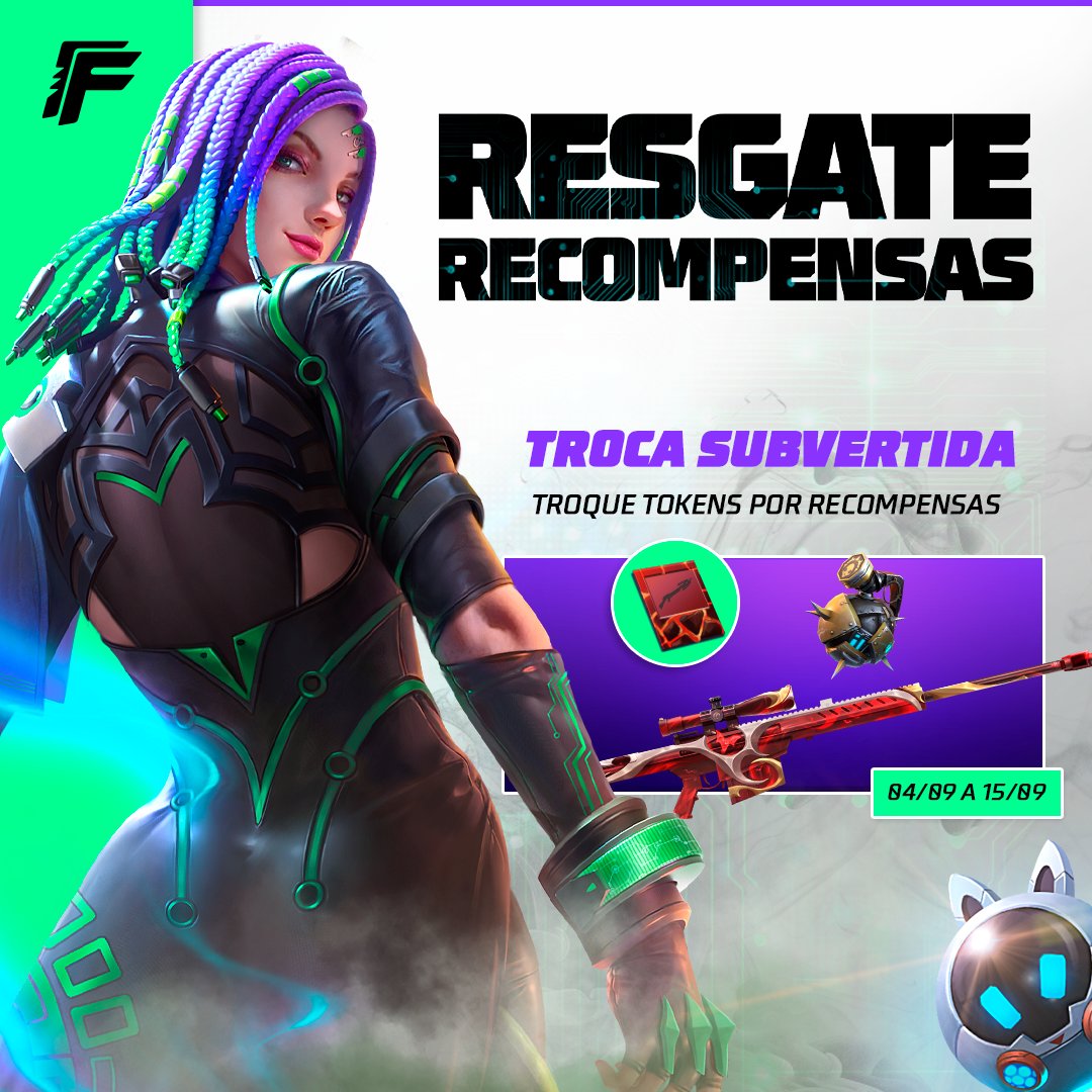 Garena Free Fire Brasil on X: FOI AQUI QUE PEDIRAM MAIS MISSÕES? 👀 Vem  ficar no clima da #LBFF e jogar Frifas hoje, amanhã e a semana toda para  garantir fragmentos de