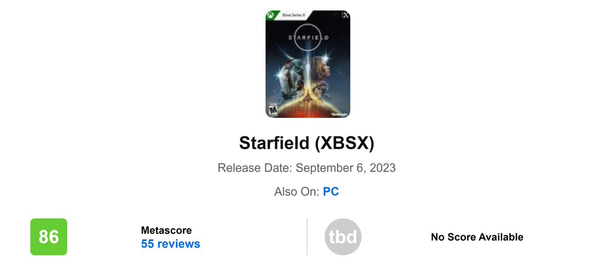 RGamerB_'s tweet photo. Real reviews are starting to arrive, 1st one has already knocked Loading Simulator down to an 86.
Officially below;
Ghost of Tsushima (87)
Gran Turismo 7 (87)
Uncharted Legacy Collection (87)
Final Fantasy XVI (87)
And same as;
Returnal (86)
#LoadingSim #Loadfield #Starfail https://t.co/A0SPyGth70
