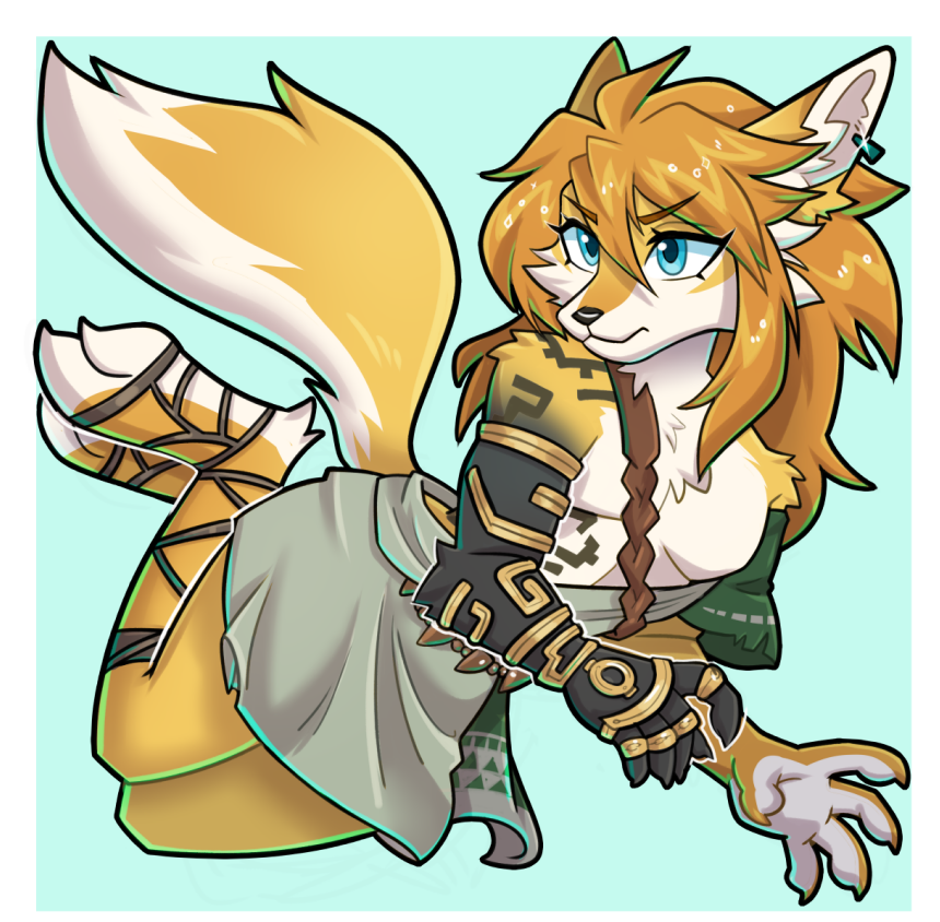 praquina's tweet photo. Link Wolf fanart finished~ https://t.co/pXDjL0nALI