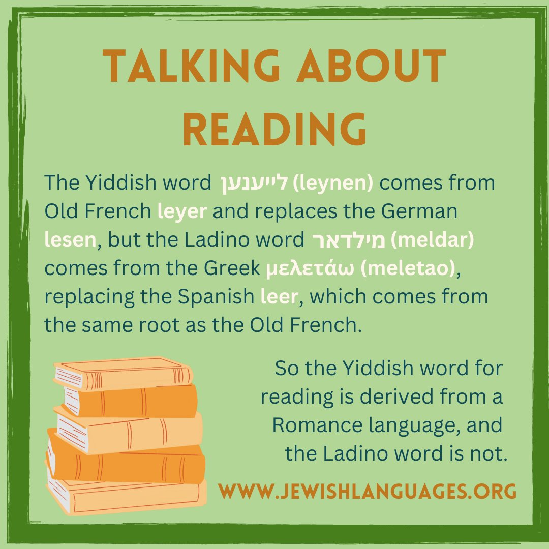 JewishLanguages's tweet photo. As Balzac said, "Reading brings us unknown friends"--and oftentimes, so does studying languages! Thanks to our intern @isaacmayer9 for this Fun Fact. To all those going back to school this fall--happy reading! 📚
@HUCJIR @jewlearn @LadinoLinguist @YiddishBookCtr @JewishBook https://t.co/M8YIreIkXM