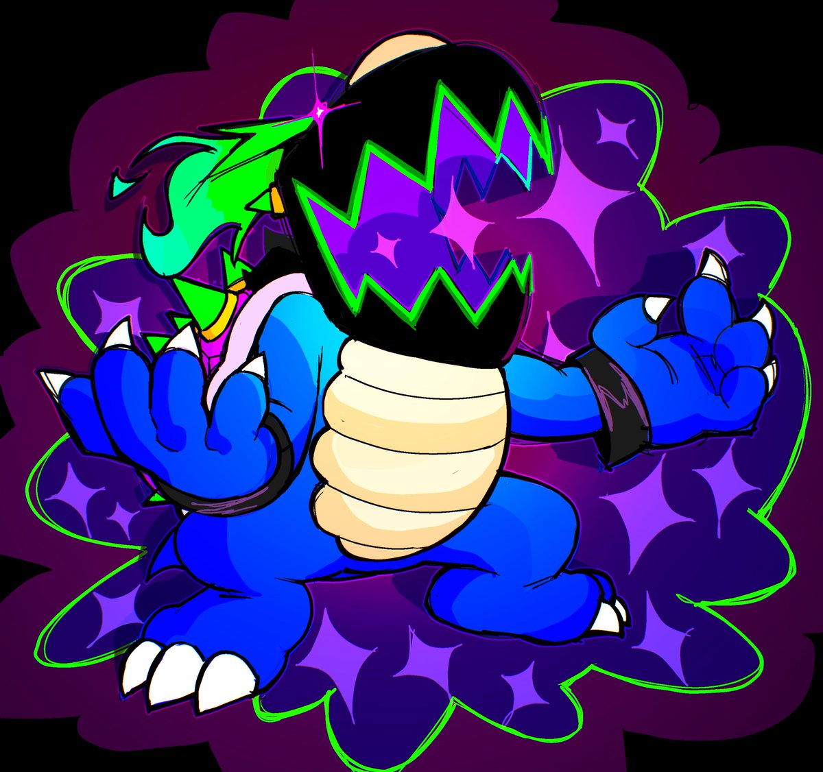 W0RMSES's tweet image. Wonder bowser jr!!!! #BowserJr #SuperMarioBrosWonder