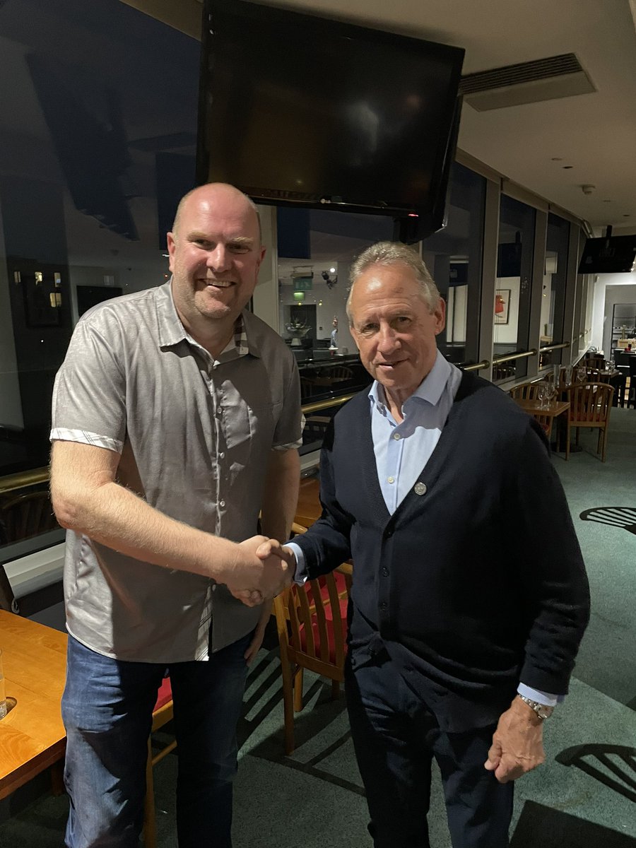 GShelley76's tweet photo. Met a legend on Thursday night at Nottingham Forest. John McGovern, captain when Forest won European Cups. He”s a great man who took time out to talk to me and has amazing stories about his football days. Such a great man and a real pleasure to meet and talk to #NFFC #legend https://t.co/KW0mHis95z
