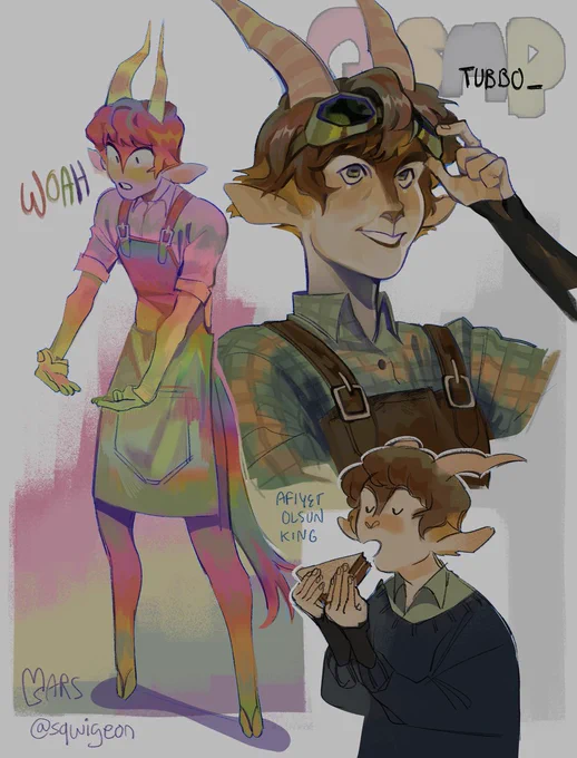 still figuring him out #tubbofanart #qsmpfanart