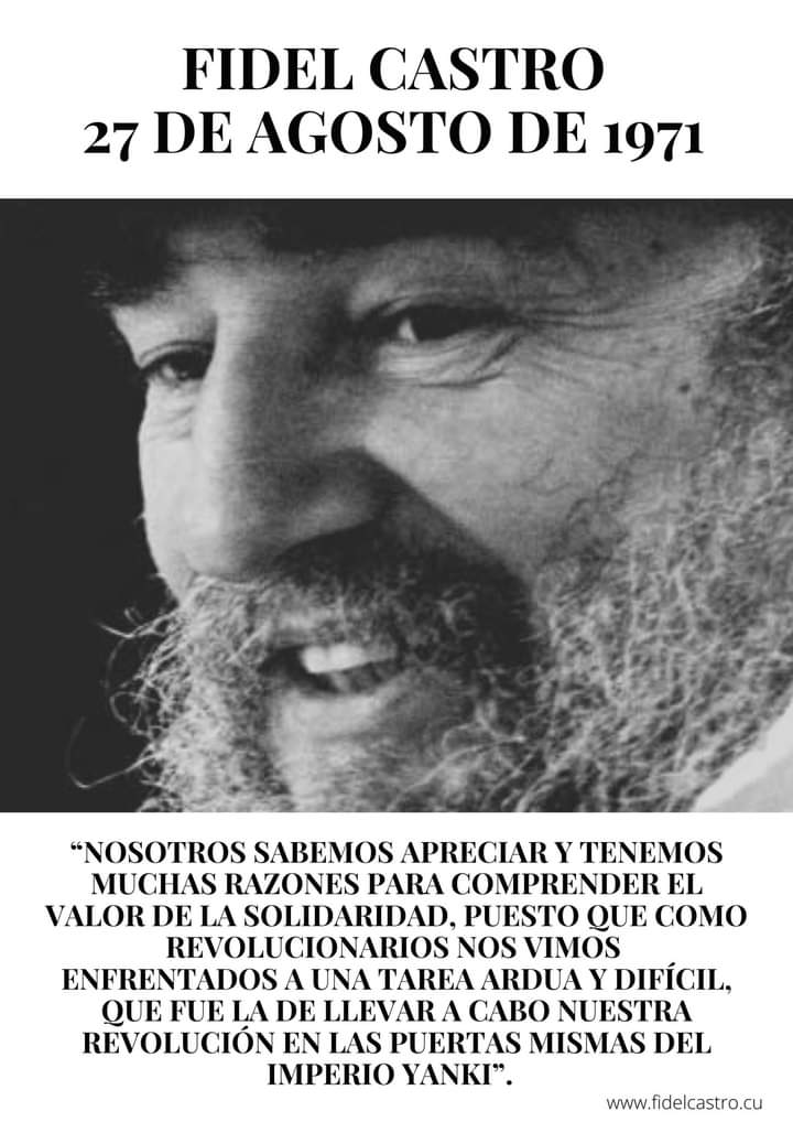 Siempre solidarios, bajo los principios del internacionalismo y la unidad. Aquí hay Revolución para rato, somos muchos los revolucionarios verdaderos, para que lo sepan los imperialistas yanquis. #CubaCoopera #CubaPorLaVida #CubaPorLaSalud #FidelVive #FidelPorSiempre #Cuba