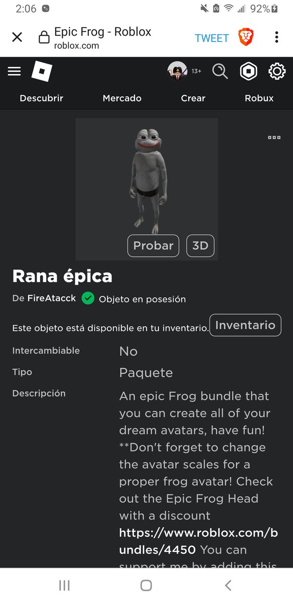Scarfrigod's tweet photo. @NoticiasUgc Me salí de otro juego nomás para reclamarlo xdd https://t.co/MHfOXrXezD