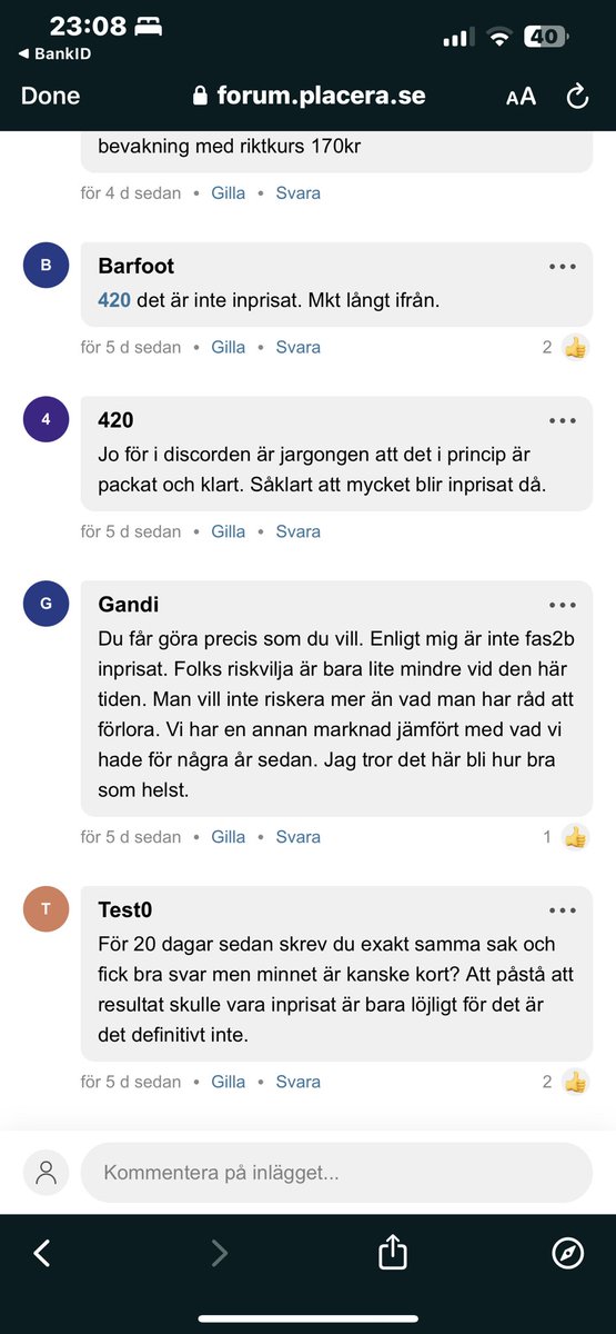 madloum's tweet photo. Måste bara älska forumen hos #synact ! Hatten av till 420, vet ej vem du är men du är ett geni 🔥 
Btw, vad är det för sekt i discorden alla pratar om ?! #pratapengar https://t.co/sJvtPyMYY0