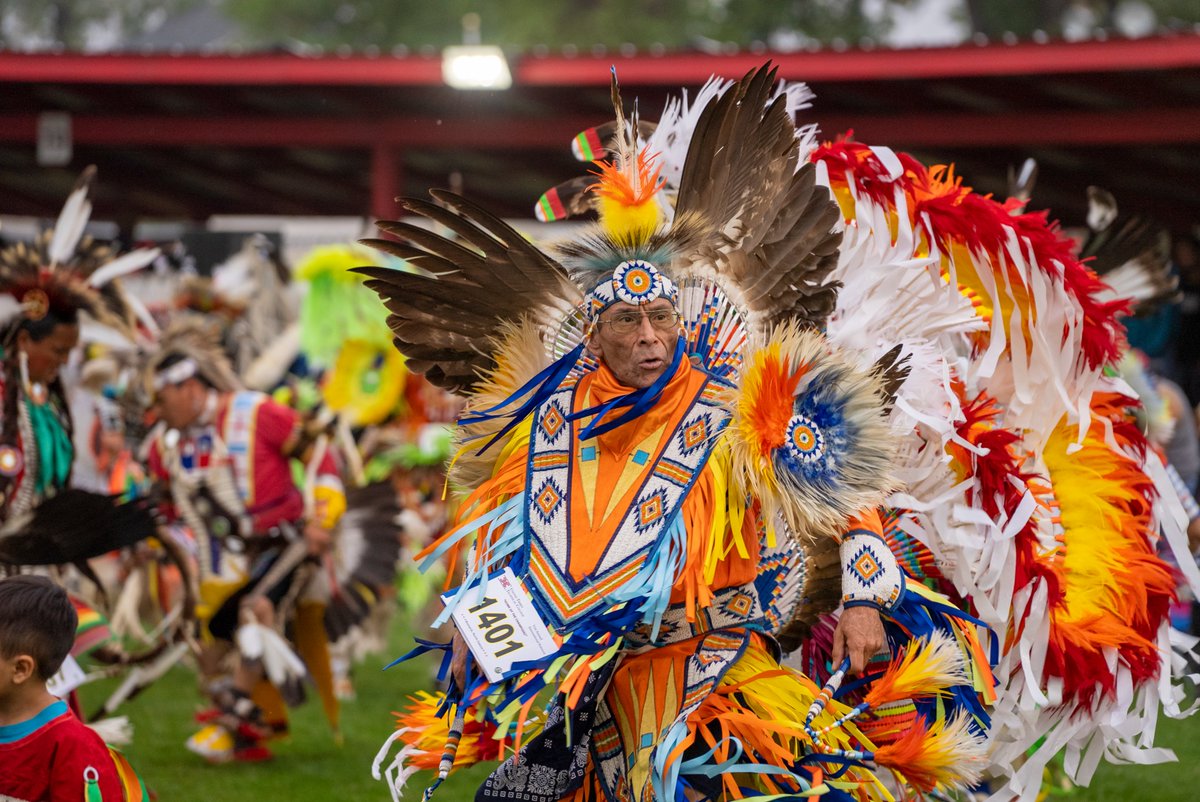 NorthDakota's tweet photo. The United Tribes Technical College International Powwow starts this week! This powwow is one of the largest in the region and brings together champion dancers and drummers from across the U.S. and Canada. Learn more here. 👉 https://t.co/rIKFF4YyeK https://t.co/SnEz060vMh