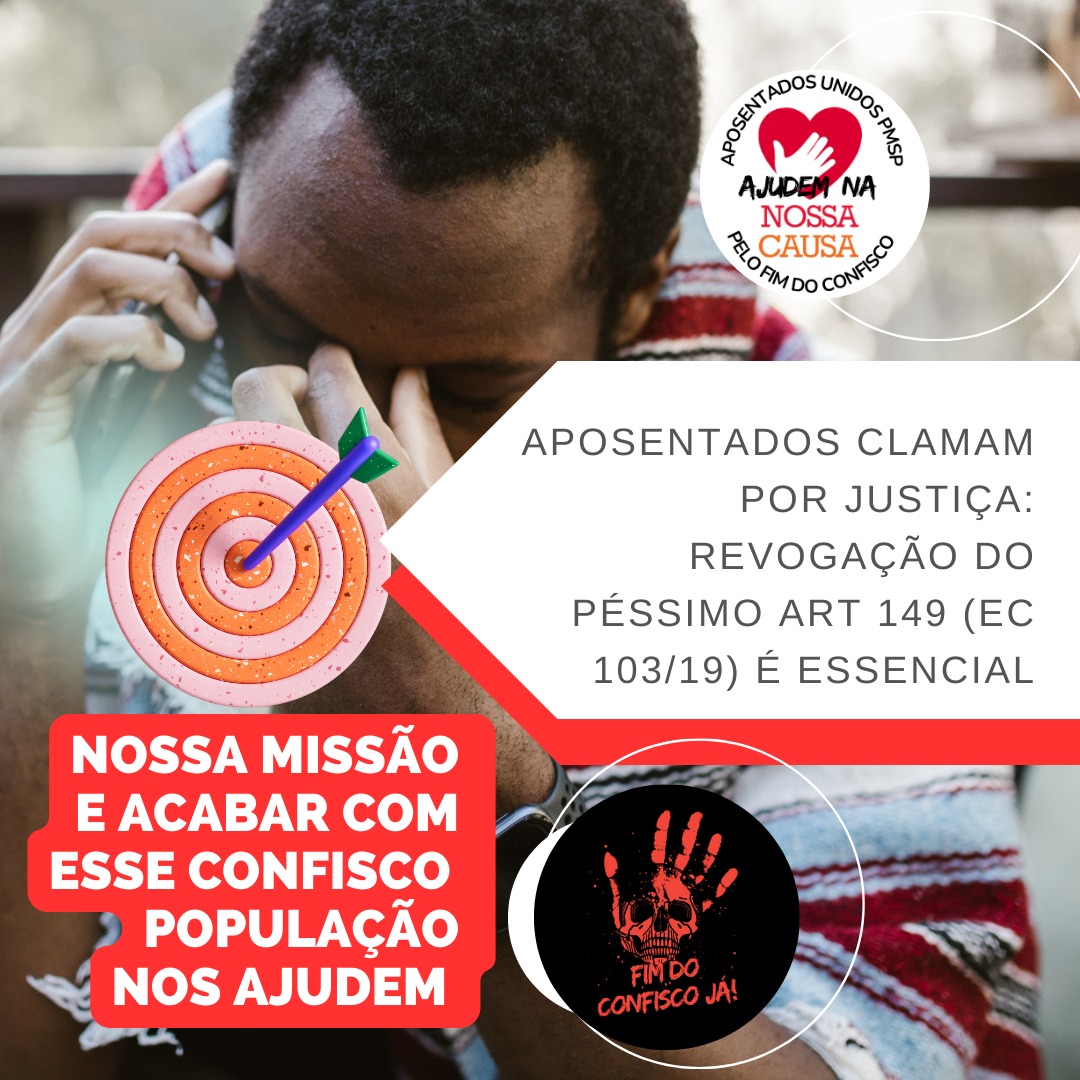 Jucilene9075889's tweet photo. "Juntos por uma causa nobre: revogação do péssimo art 149 (EC 103/19)! @AdvocaciaGeral @jorgemessiasagu @CarlosLupiPDT @LulaOficial @simonetebetbr @Haddad_Fernando @STF_oficial @edweck_rj 👇  #SaquearamAposentados"
Não aguentamos mais https://t.co/OfSEbMJQOX