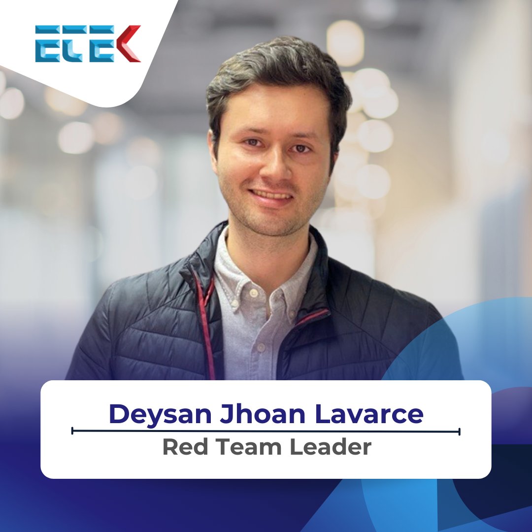 ETEKInt's tweet photo. 🛡️#RedTeam | En el mundo de la ciberseguridad, la anticipación es la clave. Nuestro líder del Red Team, Deysan Lavarcé, lo explica perfectamente:

#EjerciciosRedTeam #ETEKInnovación
#AnticipaAmenazas #SeguridadProactiva #RedTeamETEK #ProtecciónProactiva https://t.co/2uYXd2DjC0