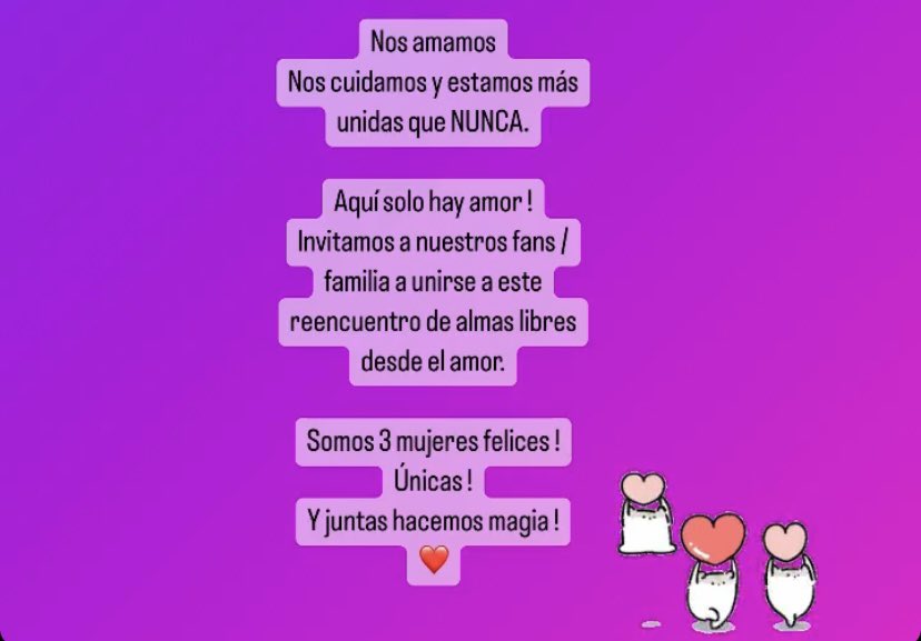 Qué lástima que haya tenido que aparecer Anahí a pedir que dejen de compararlas y enfrentarlas a las tres 😔
